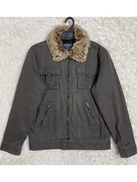Other Designers Woolrich Woolen Mills - Woolrich Bondage Fur Jacket Made in Japan