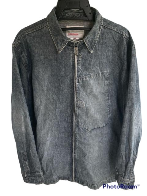 Other Designers Japanese Brand - Allix Design Distressed Denim Jacket