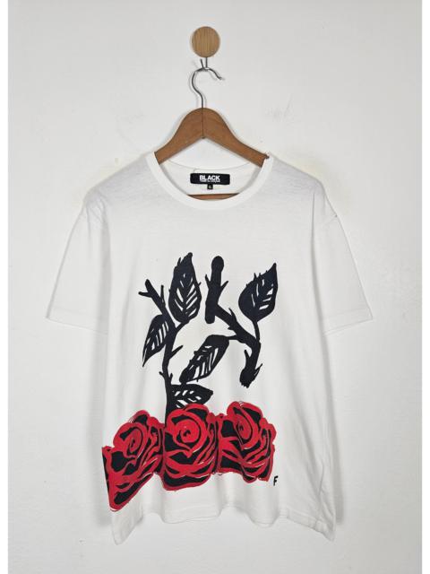 Comme Des Garçons Comme Des Garcons Black Rose tee Shirt