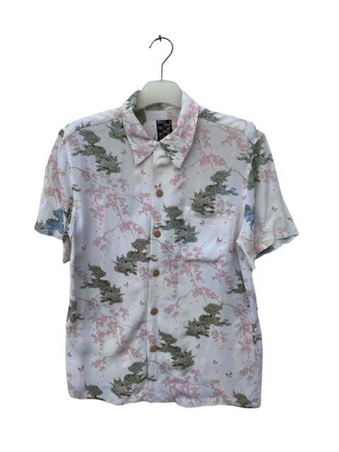 Other Designers Japanese Brand - Oniwa Soto Lion Dog Motive Hawaiian Shirt
