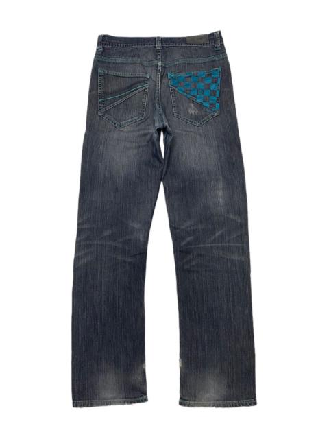 Other Designers VINTAGE ELEMENTS DENIM DISTRESSED JEANS