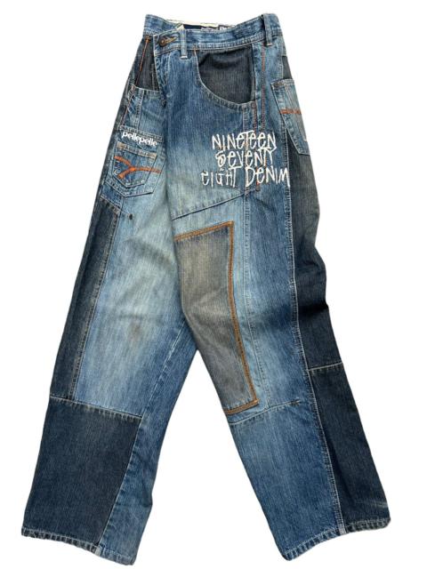 Other Designers Pelle Pelle Baggy Boxy Skate Multipocket Denim Jeans 31x32
