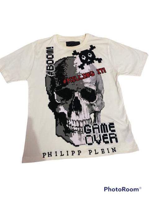PHILIPP PLEIN 💥Last Drop💥Philip Plein Game Over T-Shirt