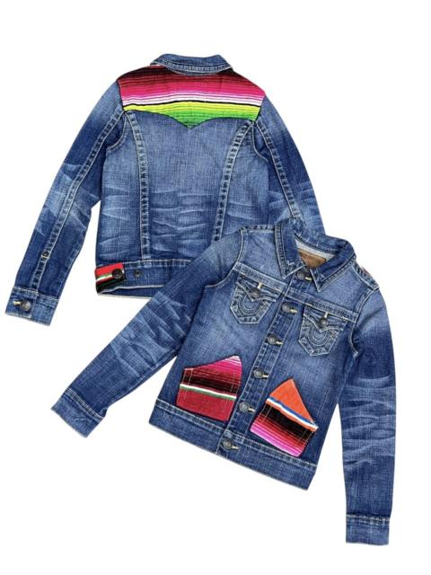 Other Designers 🔥TRUE RELIGION KIDS SERAPE CUSTOM DENIM JACKET