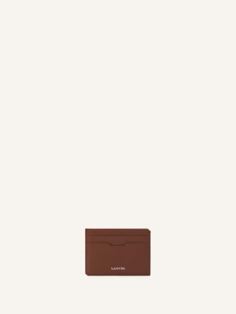 Lanvin COMPAGNON LEATHER CARDHOLDER