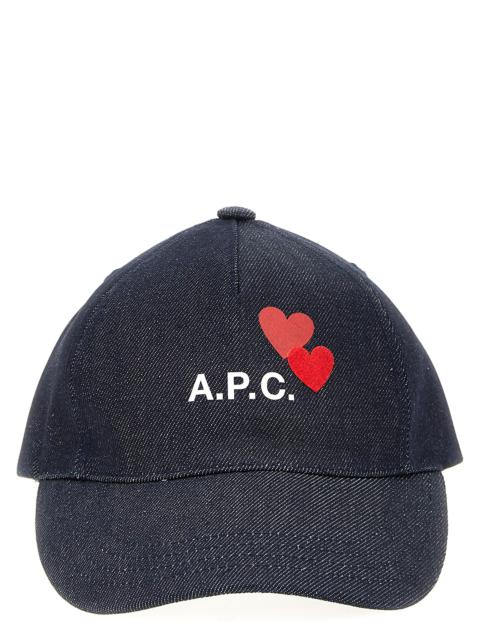 A.P.C. A.P.C. Women Valentine's Day Capsule 'Eden' Baseball Cap