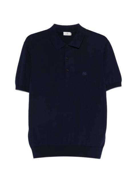 Etro Etro Men Knitted Cotton Polo Shirt