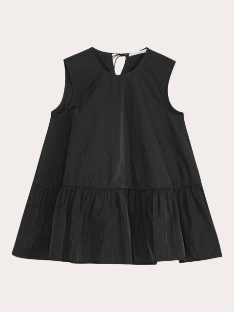 CECILIE BAHNSEN Asta Recycled Taffeta Peplum Top