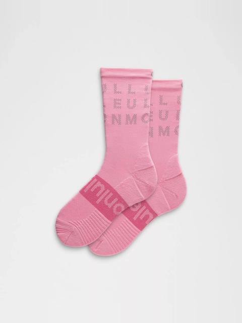 lululemon Unisex Power Stride Crew Socks *Reflective