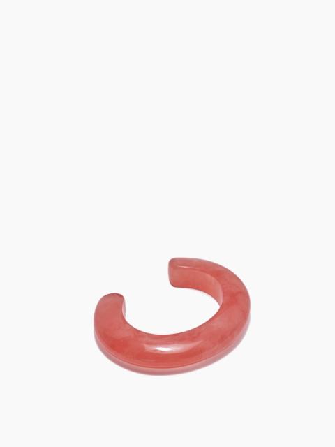 LIZZIE FORTUNATO Ridge Cuff in Marbled Grapefruit Pink