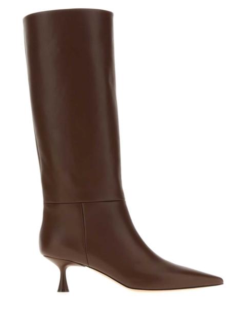 Gianvito Rossi Gianvito Rossi Women Brown Leather Joyce Boots
