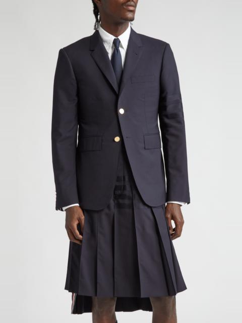 Thom Browne 4 Bar Mélange Wool Sport Coat