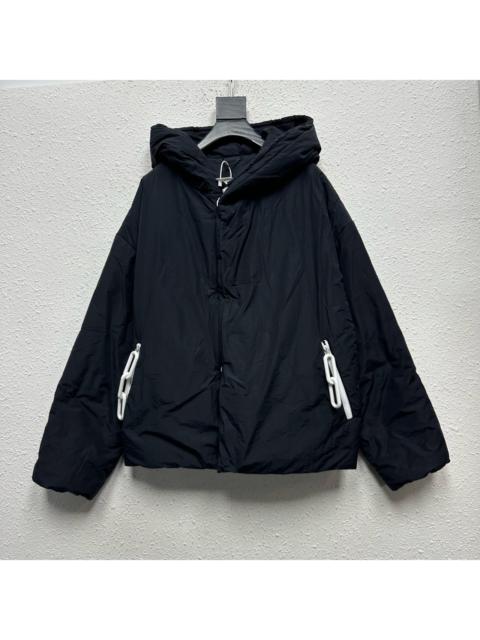 Louis Vuitton Louis Vuitton LV pocket chain black nylon quilted jacket