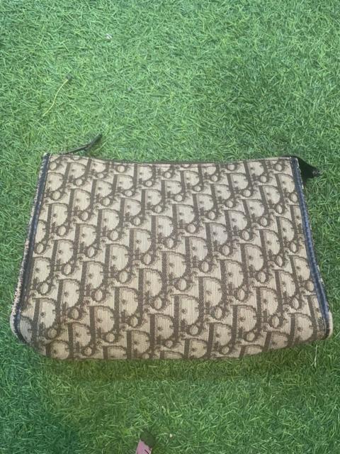Dior Authentic Vintage Christian Dior Monogram Toiletries Clutch