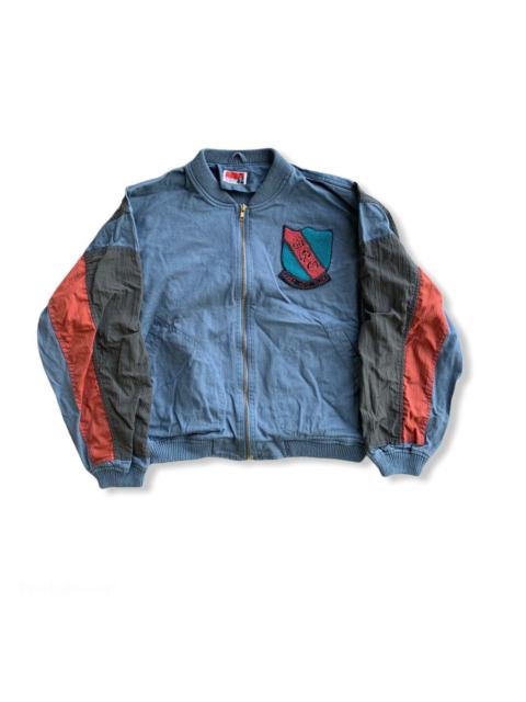 Other Designers Vintage 70s Rois Club Multicolor bomber jacket
