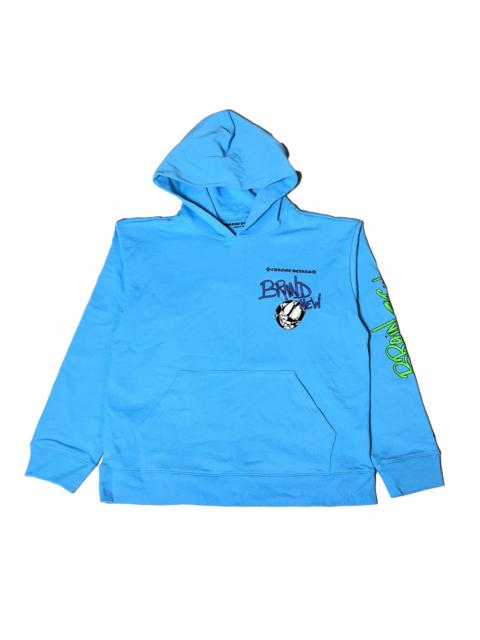 Chrome Hearts Chrome Hearts Matty Boy Brain New Hoodie Blue