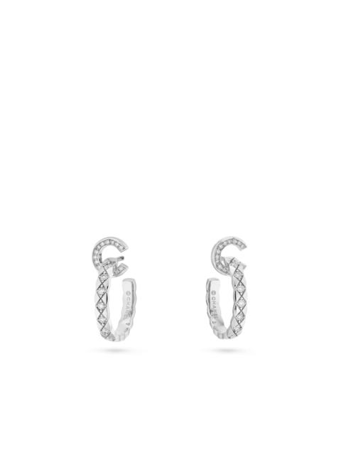 CHANEL COCO hoop earrings