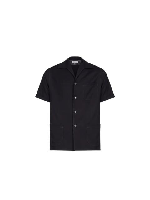 Maison Margiela Maison Margiela Short-Sleeve Wool Shirt Men