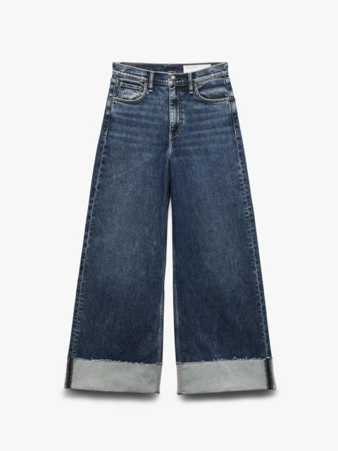 rag & bone Sofie Cuffed Wide-Leg Jeans
Vintage Stretch in Lee