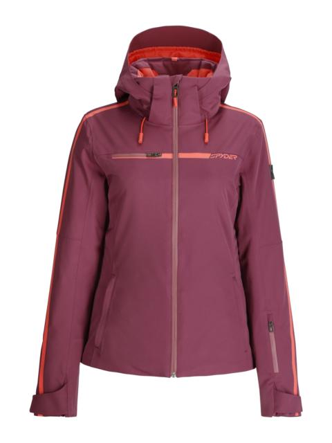 SPYDER Womens Titania Jacket - Acai