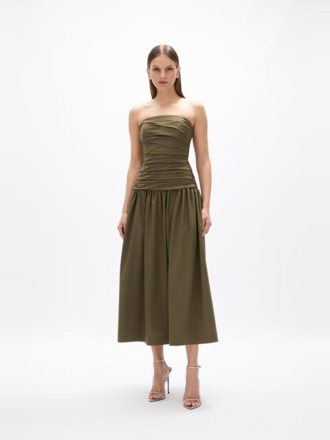 RACHEL GILBERT GALE STRAPLESS DRESS