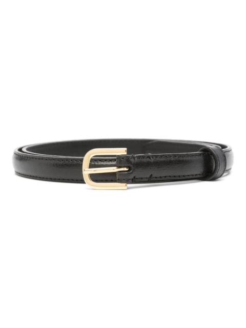 Totême Toteme Women Leather Thin Belt