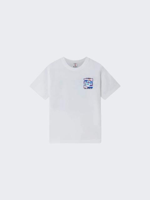 CASABLANCA Heat Map Classic Tee White