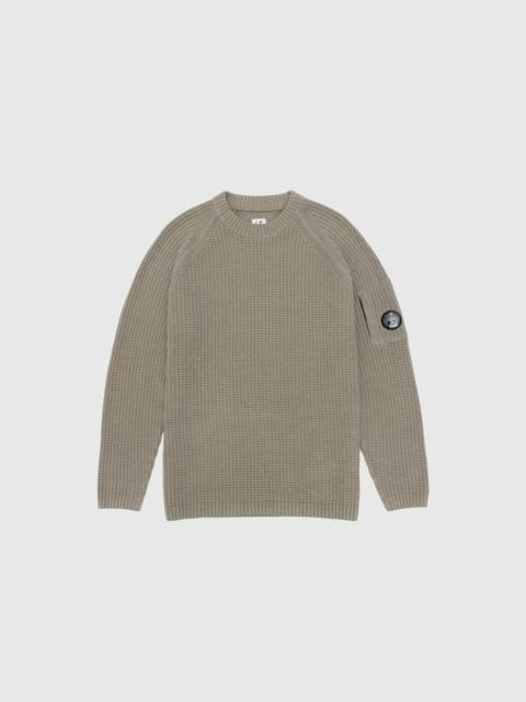 C.P. Company COTTON CHENILLE KNIT CREWNECK SWEATER