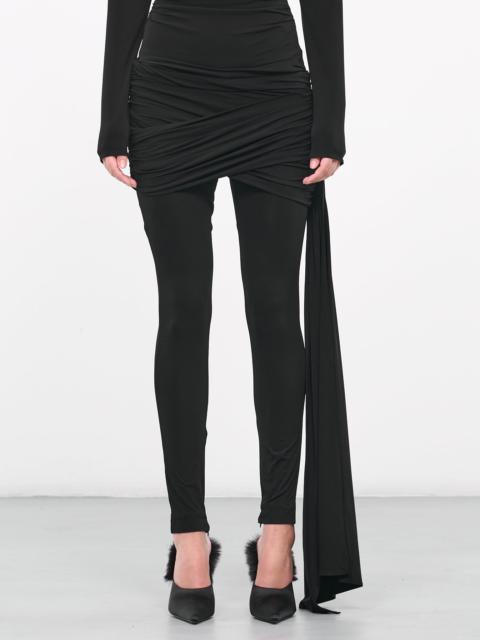 MAGDA BUTRYM Sash Detail Jersey Leggings