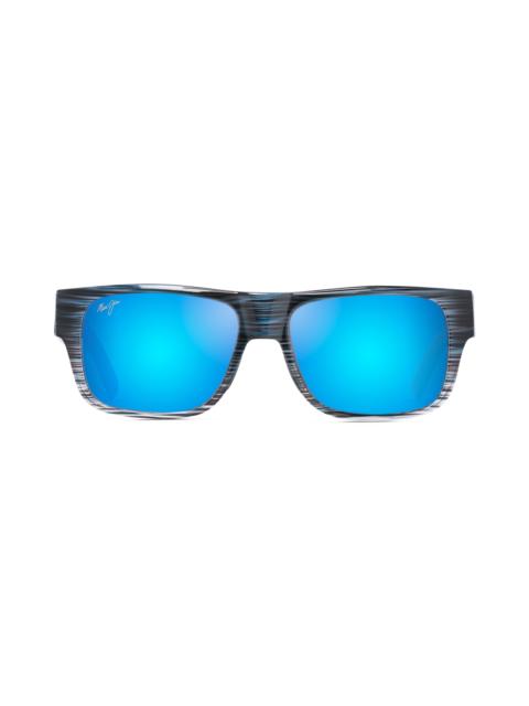 Maui Jim Maui Jim Keahi 56mm Polarizedplus2® Sunglasses in Blue at Nordstrom
