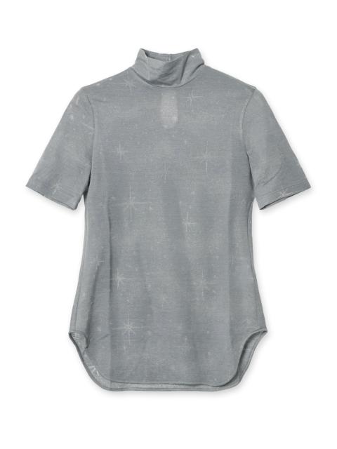 Mame Kurogouchi Starlight Jersey Highneck SS Top