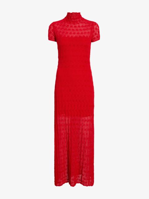 Proenza Schouler Zein Dress in Geo Textured Knit
