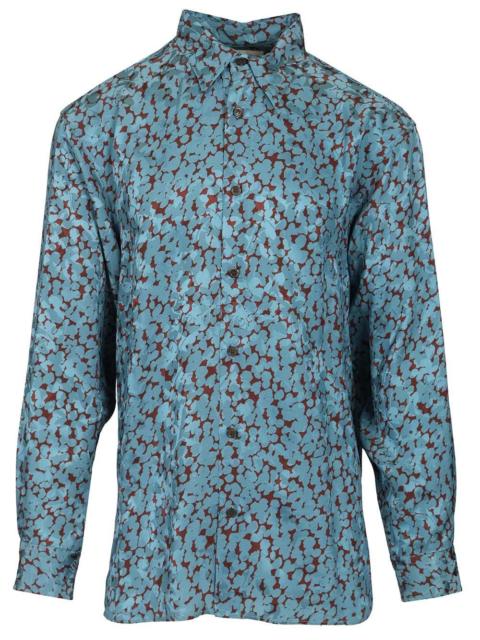 Dries Van Noten Dries Van Noten Men Shiny Satin Shirt