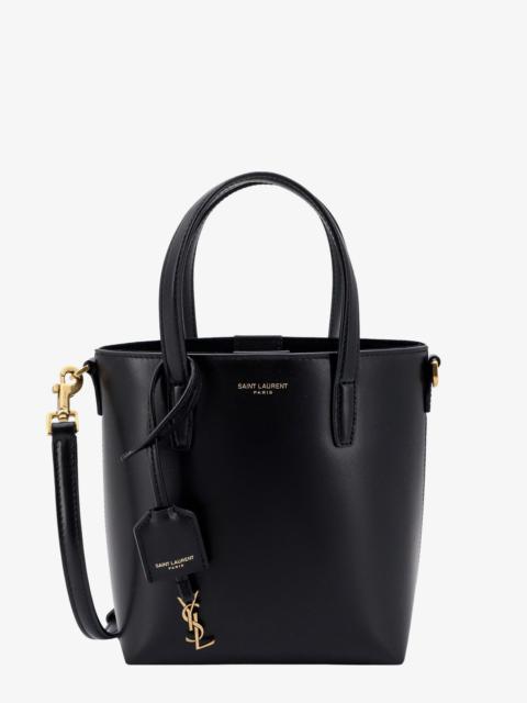 SAINT LAURENT Saint Laurent Mini Toy Leather Crossbody Bag Black