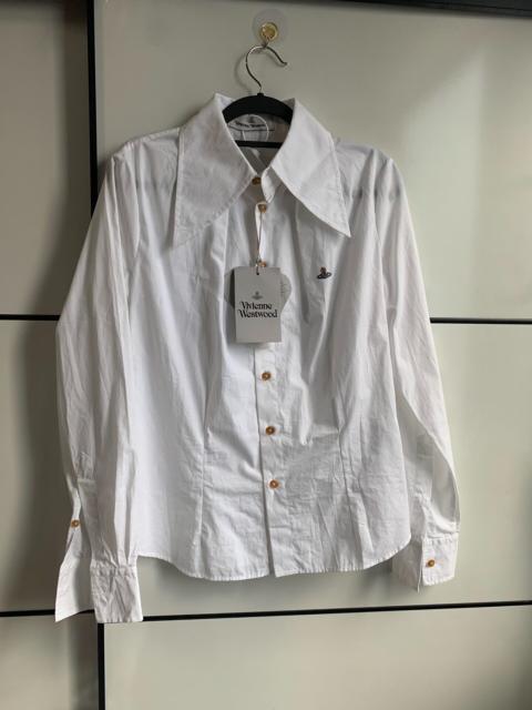 Vivienne Westwood Vivienne Westwood Nana Orb Satin Embroidered Shirt