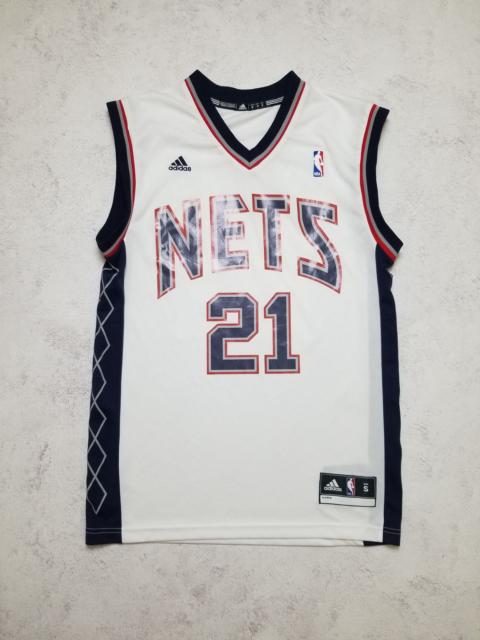 adidas Adidas Brooklyn Nets Outlaw #21 Basketball NBA Jersey