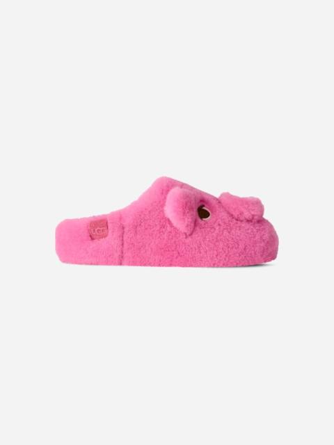 UGG ® Women's Elea Pooch Slip-On Sheepskin Slippers in Pink Laquer