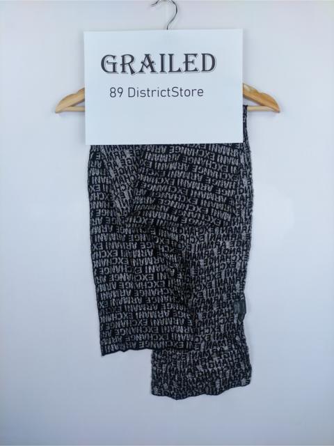 Other Designers Vintage - Steals🔥Armani Exchange Monogram Scarf Muffler