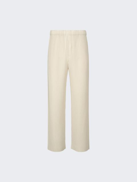 ISSEY MIYAKE Pants Limestone White
