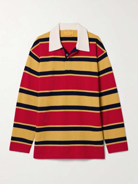 Rugby striped cashmere sweater