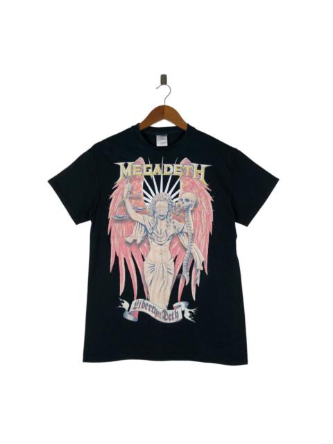 Other Designers Gildan - MEGADEATH Liberty or Death Band Vintage T-Shirt