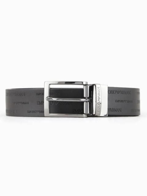 EMPORIO ARMANI Emporio Armani Reversible Leather Belt