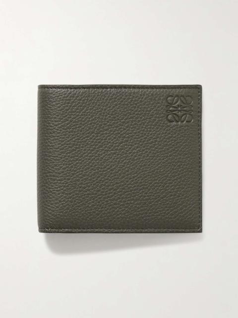 Loewe Logo-Debossed Full-Grain Leather Bifold Wallet