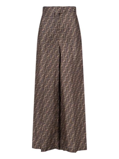 FENDI MONOGRAM 'FF' PANTS