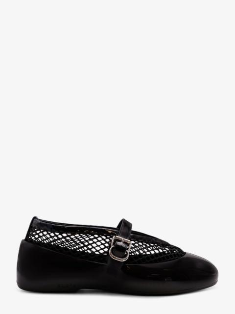 Alaïa Alaia Rubber Flat Mesh Ballerinas
