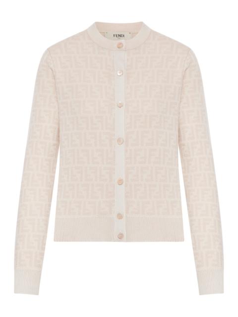 FENDI FF WOOL CARDIGAN