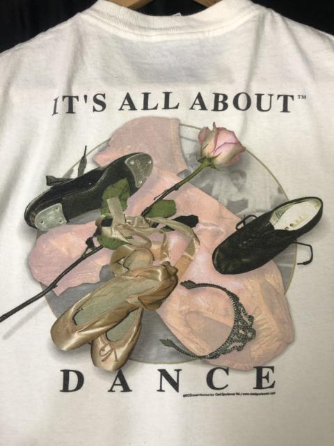 Other Designers Archival Clothing - VINTAGE IT’S ALL ABOUT DANCE SHIRT WITH BIG SPELL OUT LOGO