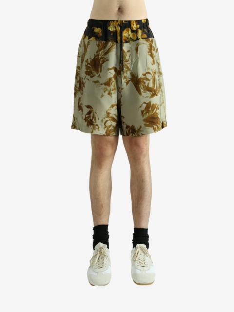 Dries Van Noten DRIES VAN NOTEN - Men Floral Shorts