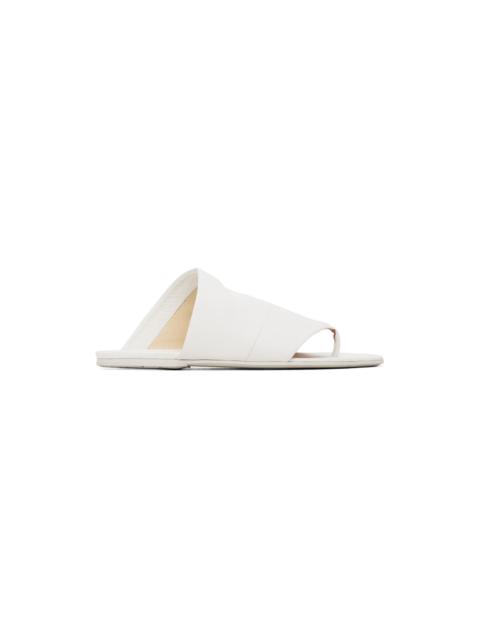 Marsèll White Arsella Sandals