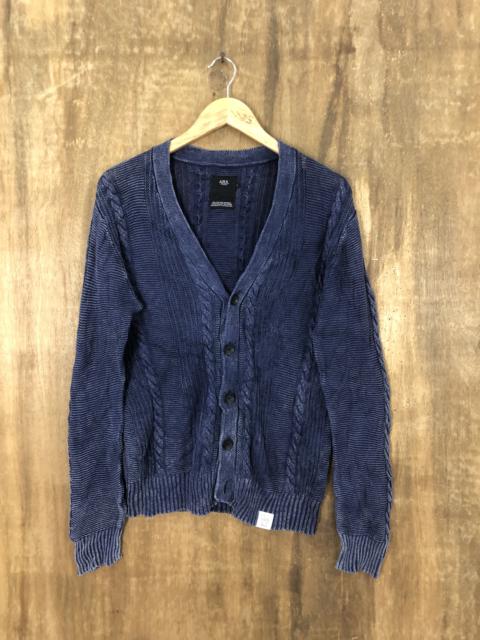 Other Designers Patterned Cardigans - Azul Crocheted Knit Sweater Patterned Cardigan